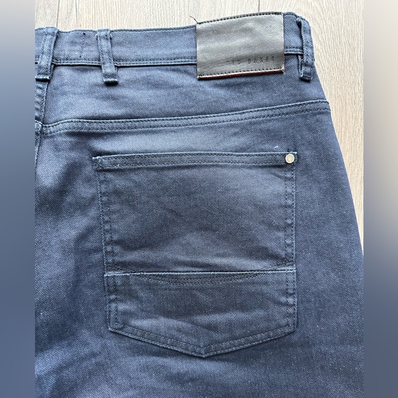 Ted Baker Button Fly Straight Slim Jeans - Picture 5 of 7